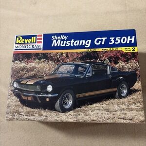 Monogram Shelby Mustang GT 350H 1:24 Kit #85-2482 1996 Open Box Sealed Parts